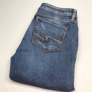 SILVER ELYSE SLIM BOOT JEANS 31x33 ⭐️